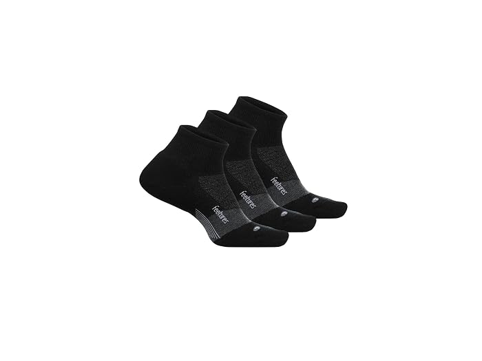 Unisex Feetures Merino 10 Cushion Quarter 3-Pair Pack