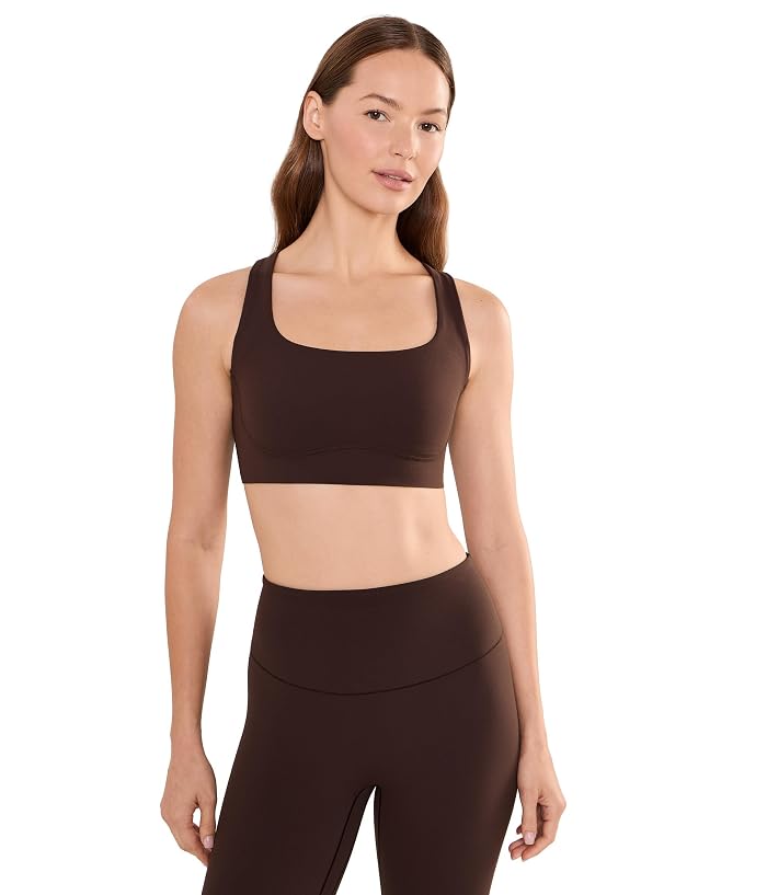 Women's Beyond Yoga Glowzone Medium Impact Scoop Neck Bra