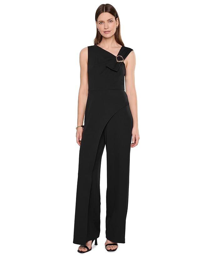 Women's Adrianna Papell Knit Crepe Jumpsuit