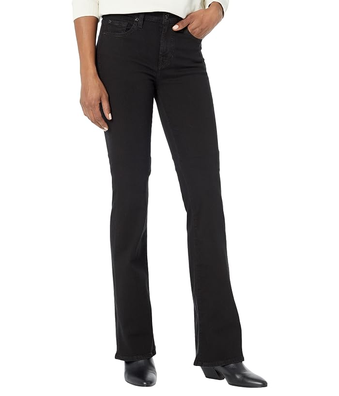 Women's 7 For All Mankind B(air) Kimmie Bootcut in Rinse Black