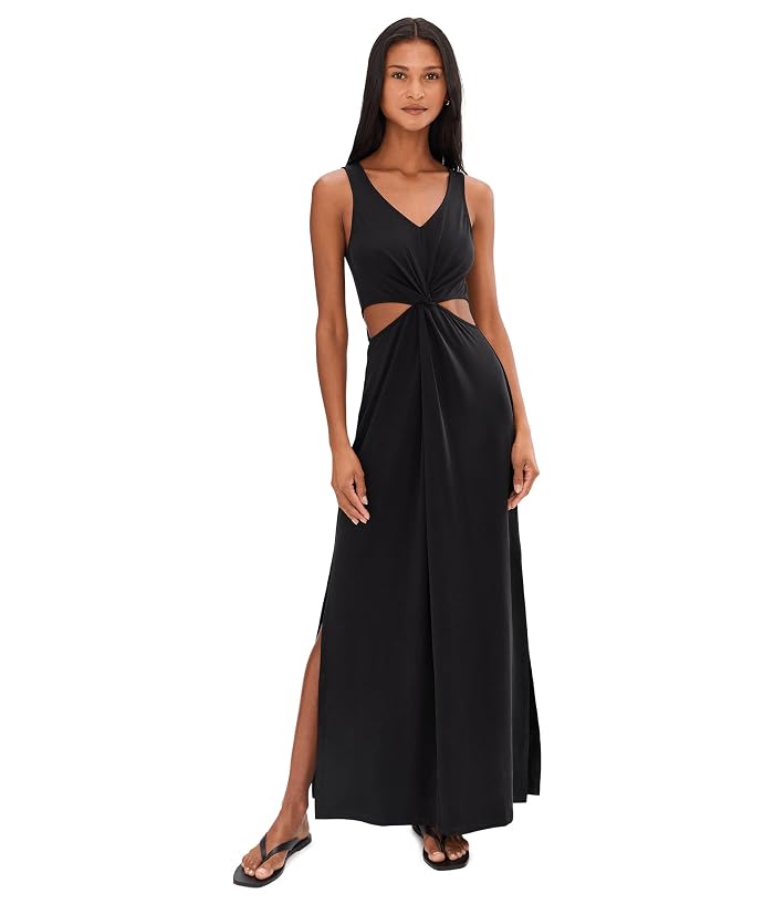 Women's Beyond Yoga Around The World Front Twist Maxi Dress