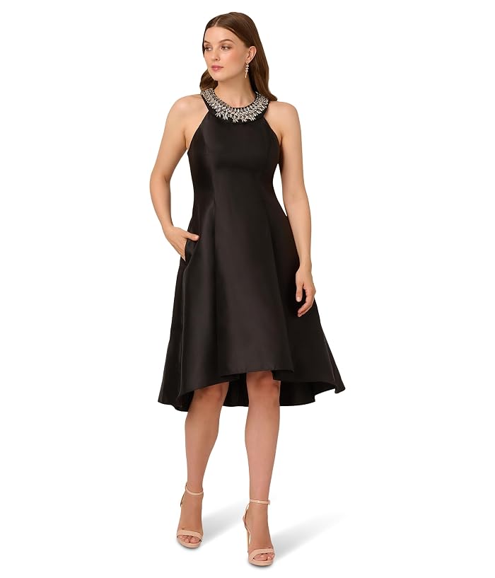 Women's Adrianna Papell Beaded Mikado Midi Dress