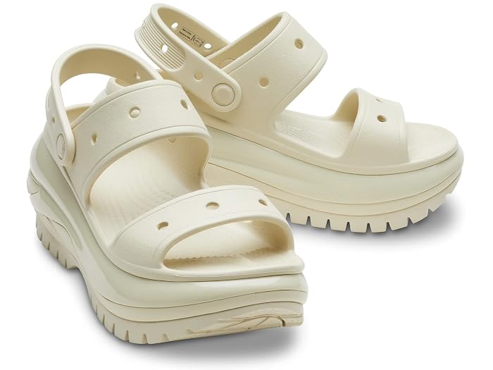 Unisex Crocs Classic Mega Crush Platform Sandals Wedge