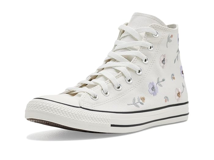 Unisex Converse Chuck Taylor All Star Sequin Flowers High-Top Sneakers