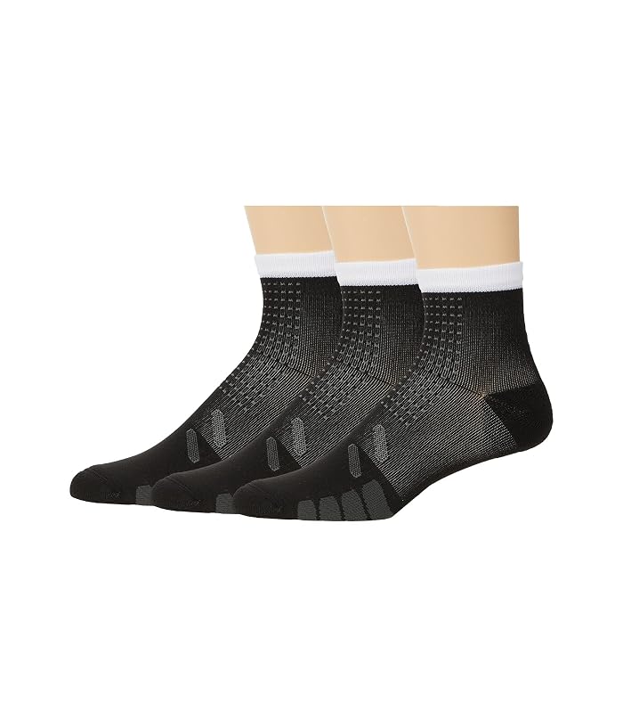 Unisex Eurosock Bike Quarter Compression 3-Pack