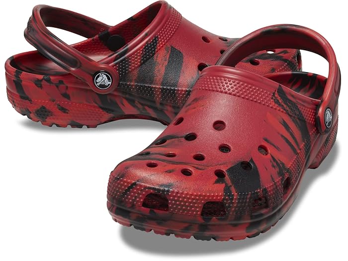 Unisex Crocs Classic Marbled Tie-Dye Clogs