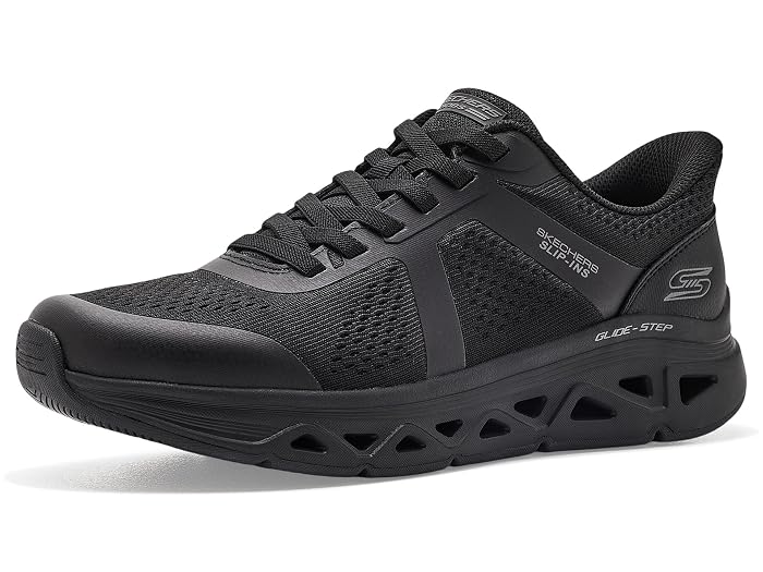 Unisex BOBS from SKECHERS Bobs Arc Waves Remix - Feel Grounded Glide-Step Hands-Free Slip-Ins